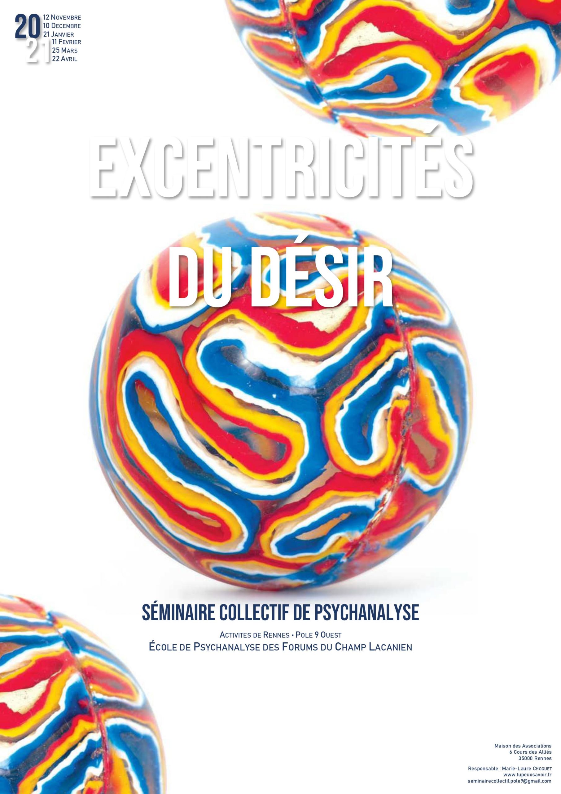 Séminaire collectif "Excentricités du désir"