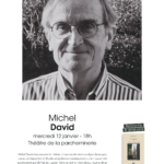 Rencontre/Dédicace - Michel David, "Tombeau de Jacques Lacan"