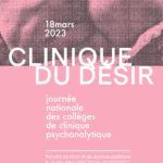 Journée nationale des collèges de clinique psychanalytique - Clinique du désir