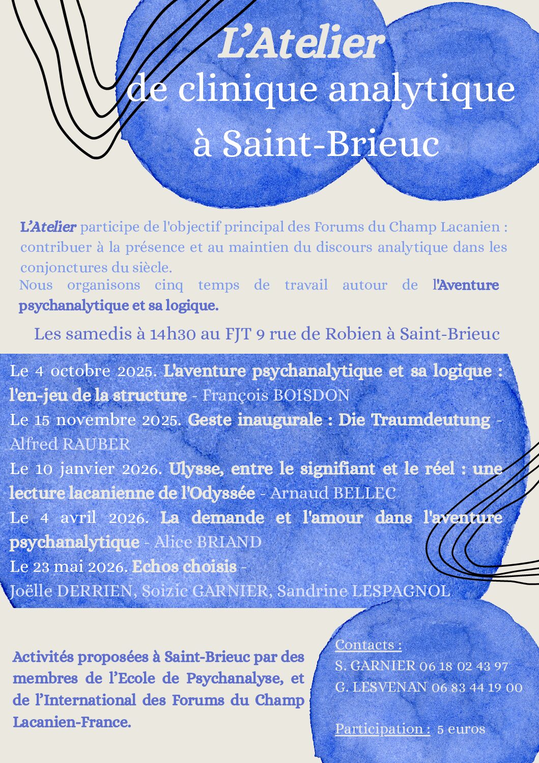 L'Atelier de clinique analytique