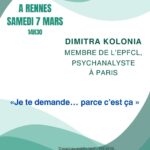 « Je te demande…parce que c’est ça »