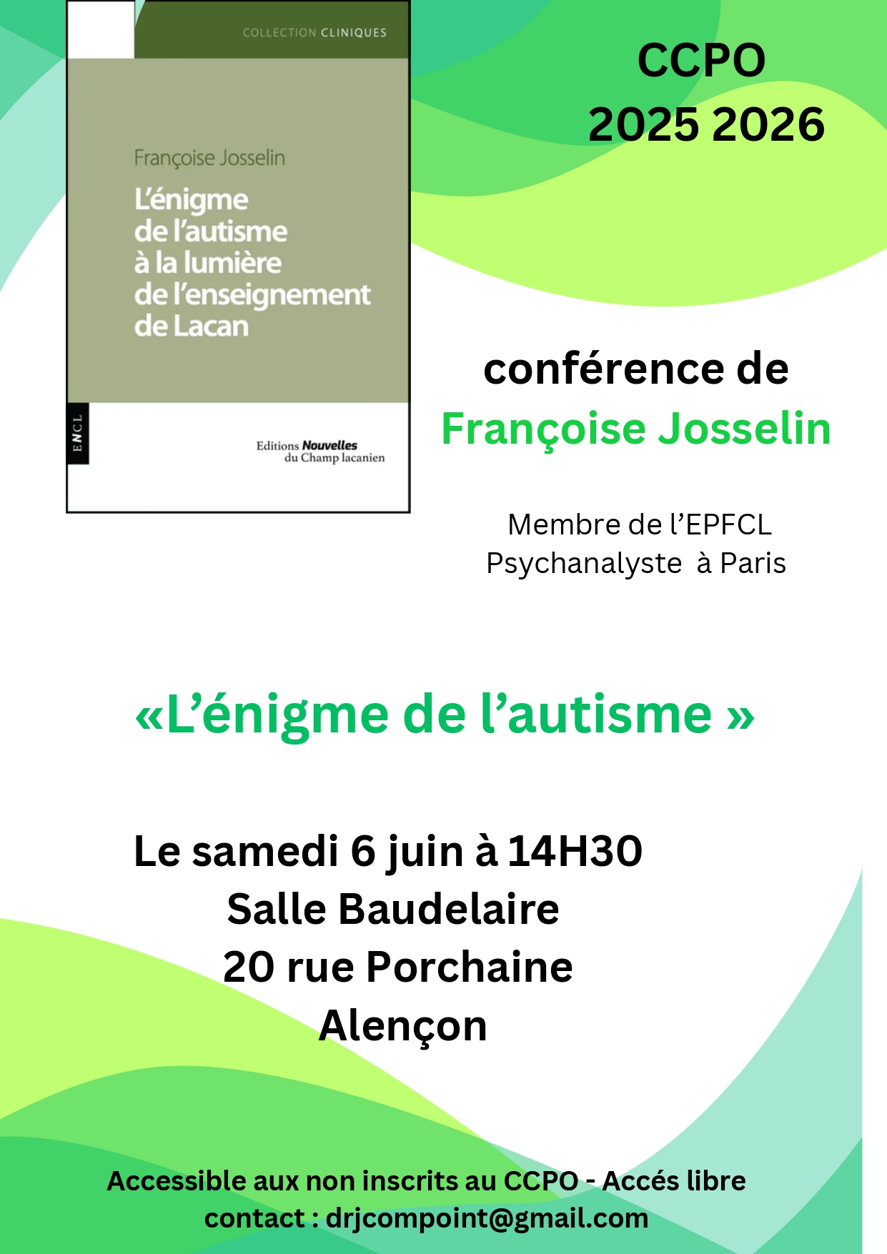 L'énigme de l'autisme à la lumière de l'enseignement de Lacan
