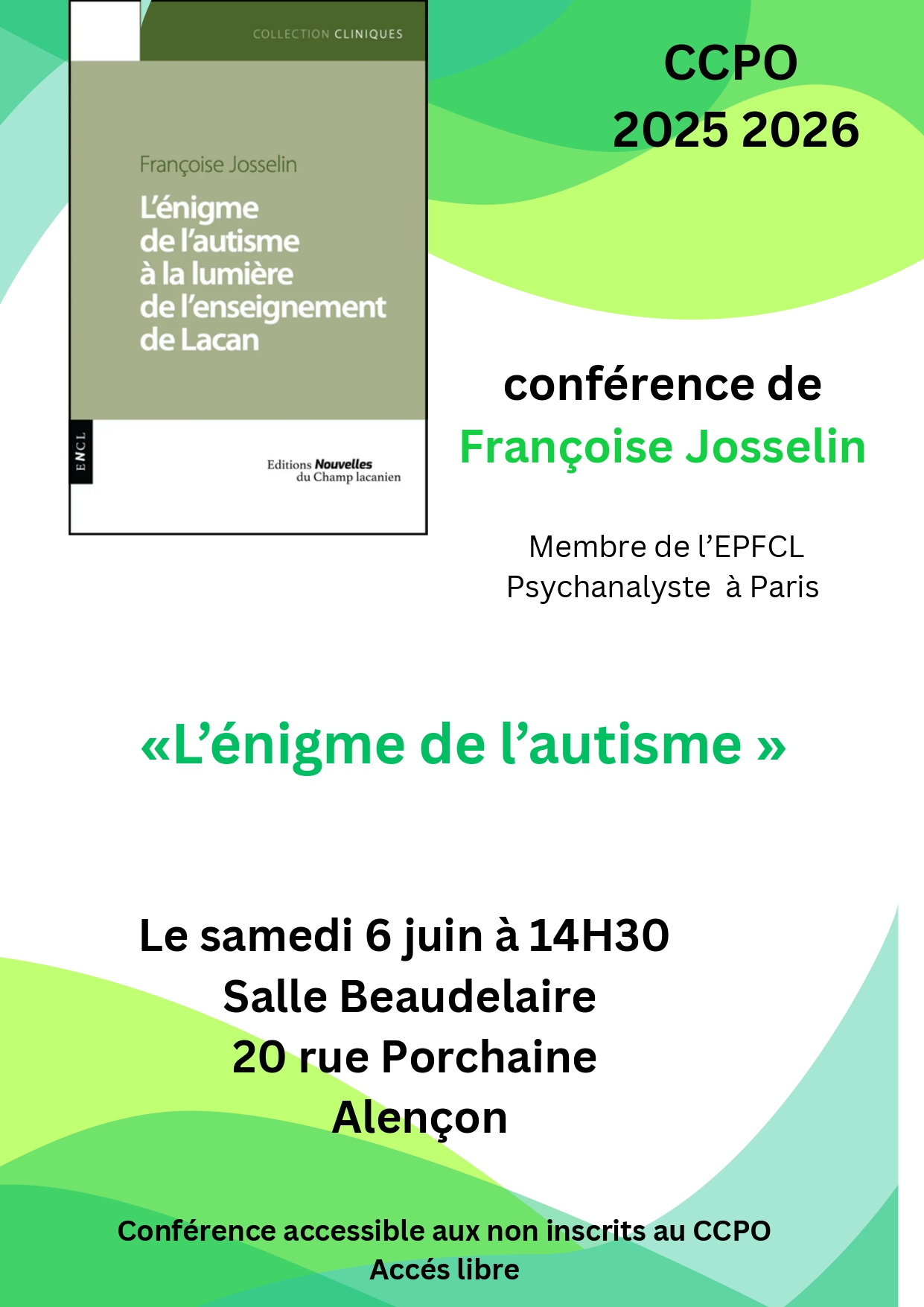 L'énigme de l'autisme à la lumière de l'enseignement de Lacan